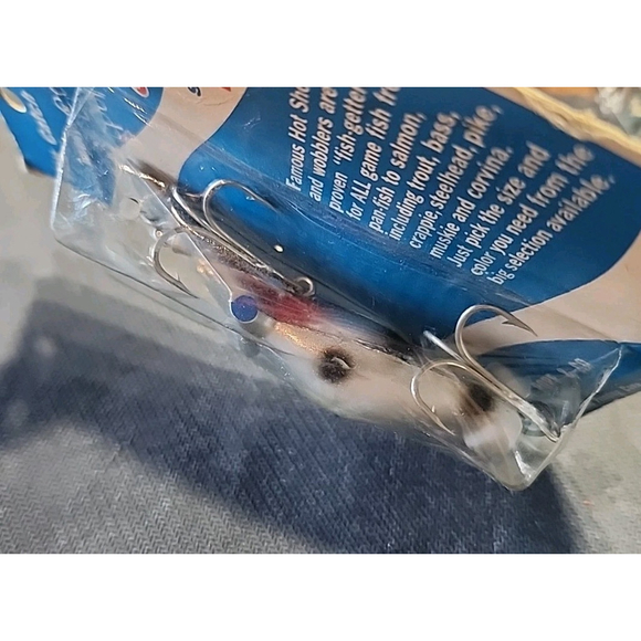 Vintage Eddie Pope Hot Shot M110 Silver Fishing Lure - Picture 7 of 9